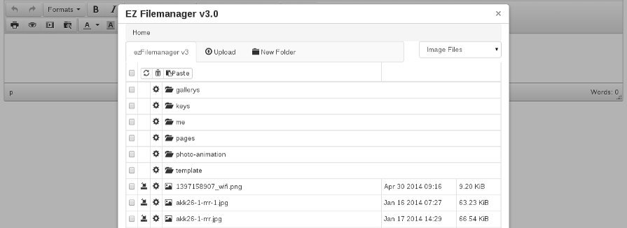 ezFilemanager screenshot