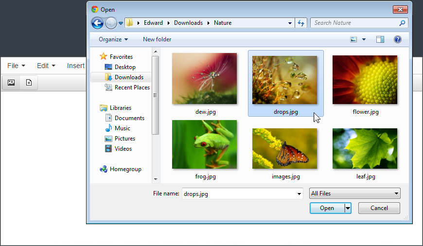 Fast Image Uploader screenshot